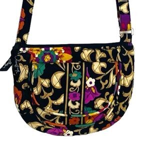 Vera Bradley Suzani Floral Pattern Cross-Body Adjustable Strap Bag NEW